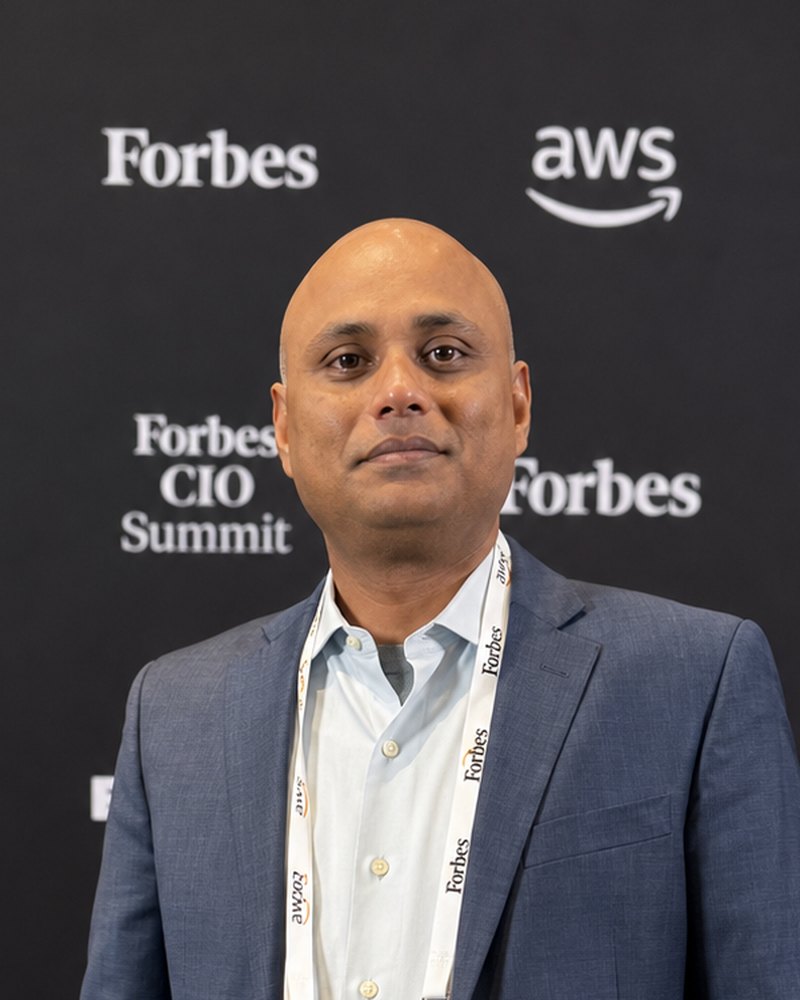 Kishor Akshinthala at the Forbes CIO Summit 2025